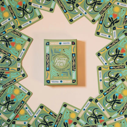 Forest Feast Edible Plant Deck of Playing Cards by Forage Folk