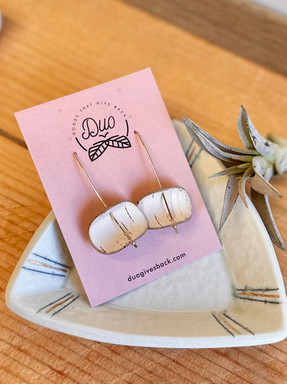 Bent Birch Earrings | Gold Filled by DUO Goods