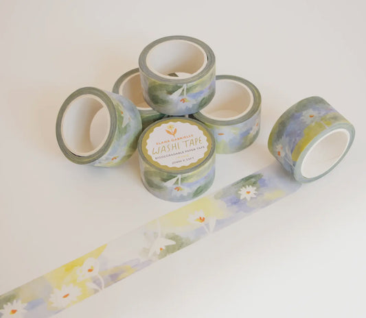 Lotus Pond Washi Tape by Elana Gabrielle