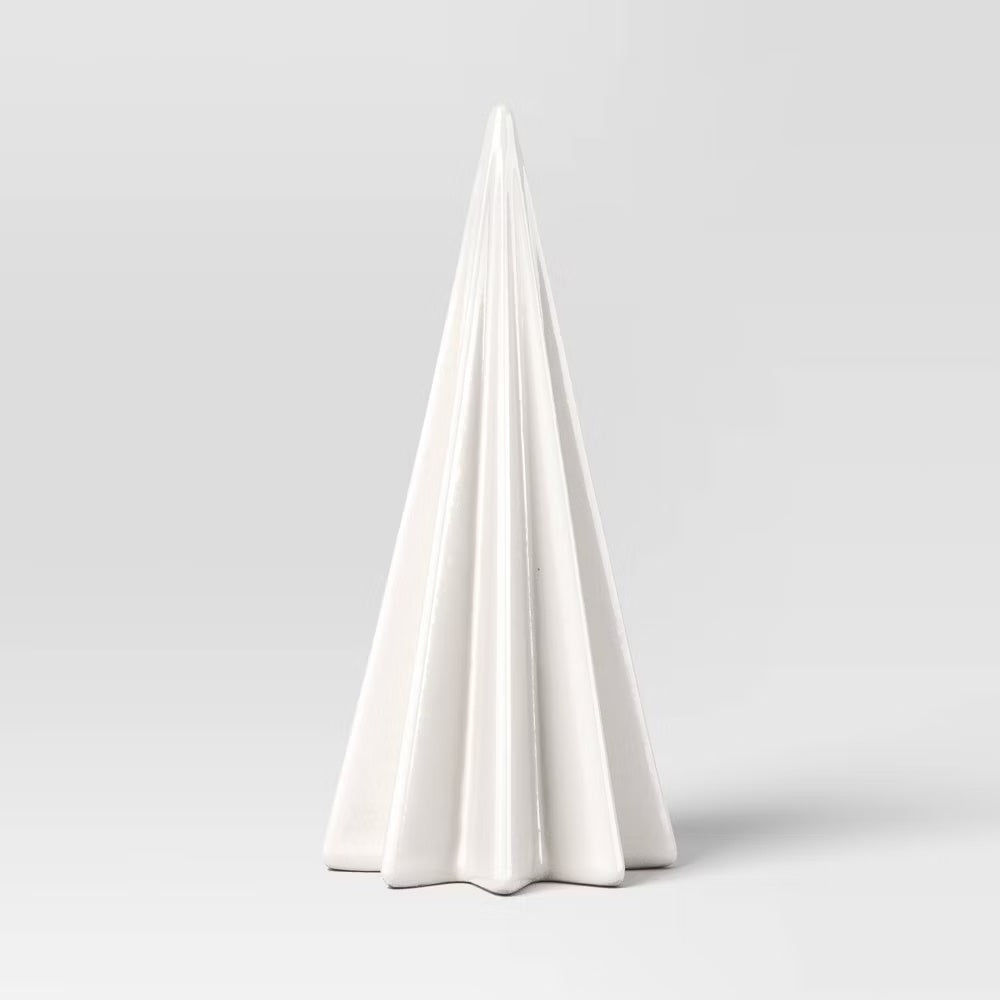 White Faceted Tree