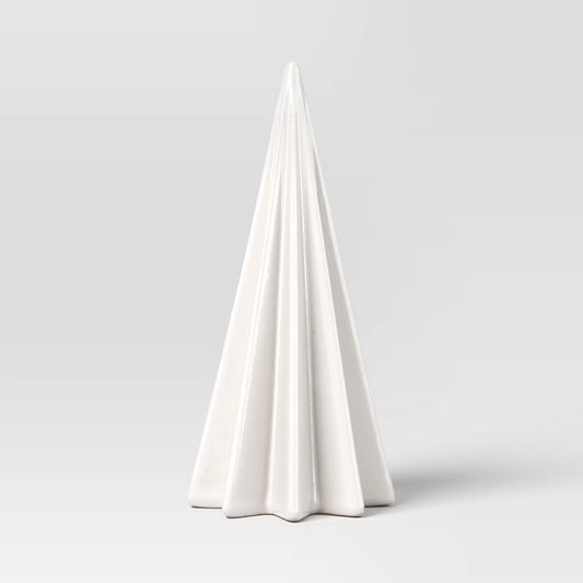 White Faceted Tree