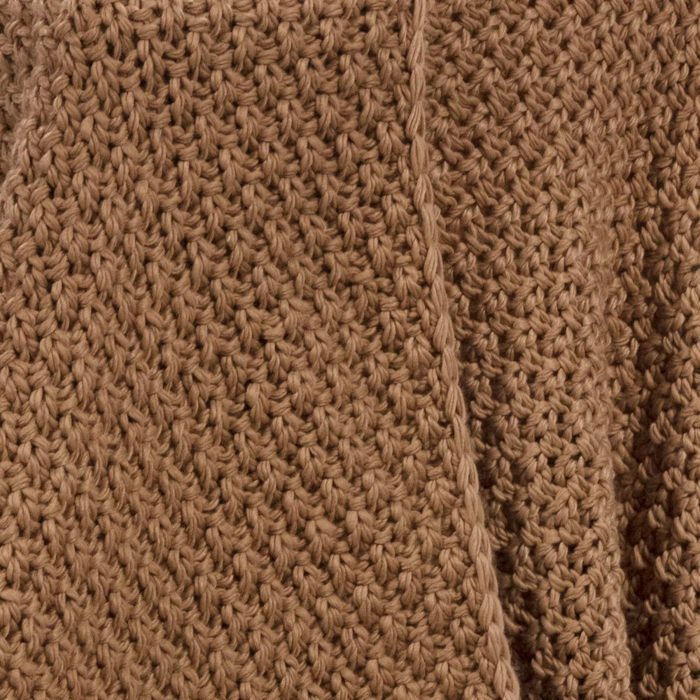 Oversized Recycled Knit Throw Blanket