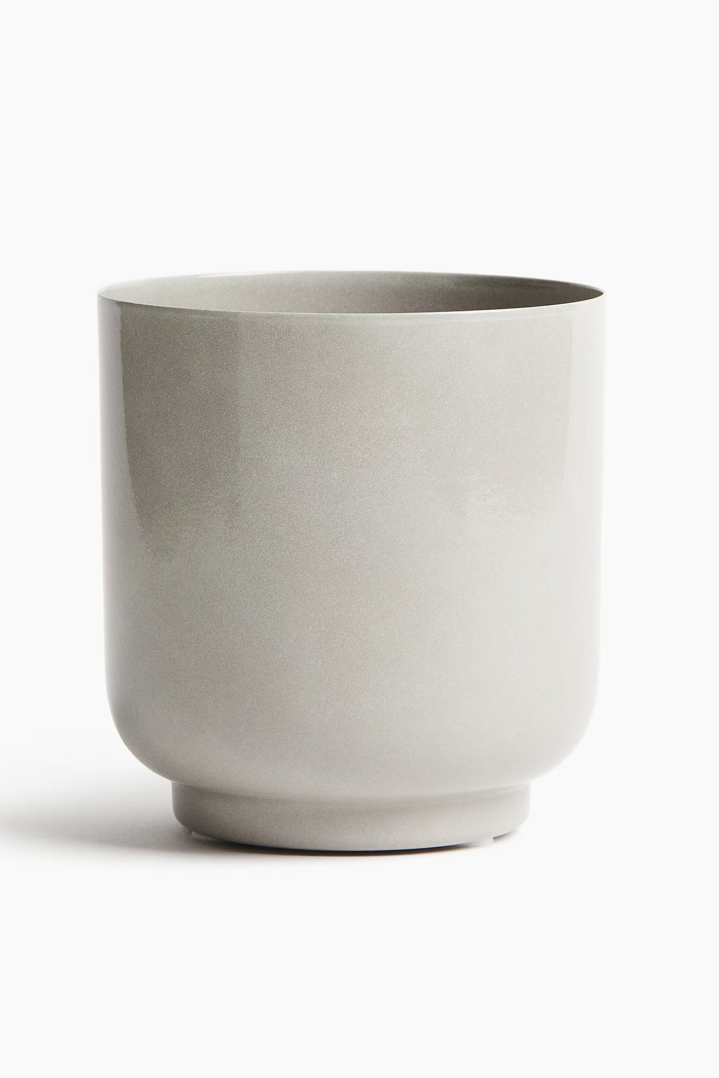Gray Day 6" Metal Planter