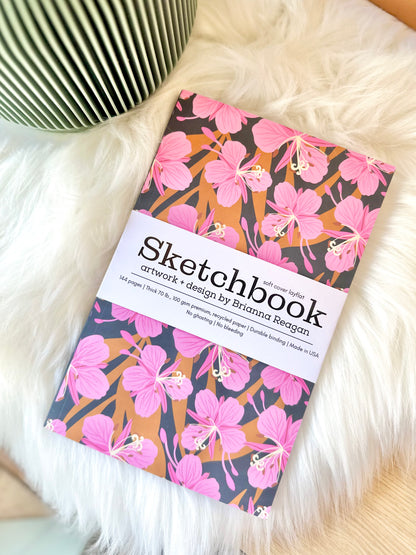 Fireweed Sketchbook by Brianna Reagan Art
