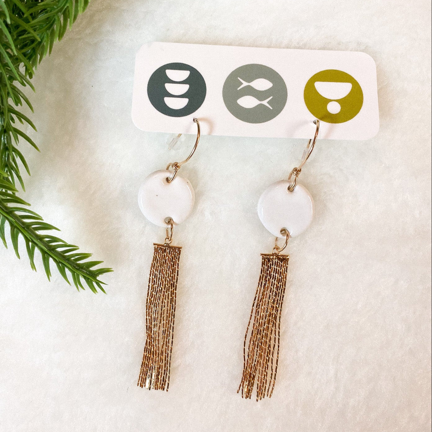 Earrings by Little Fish Workshop