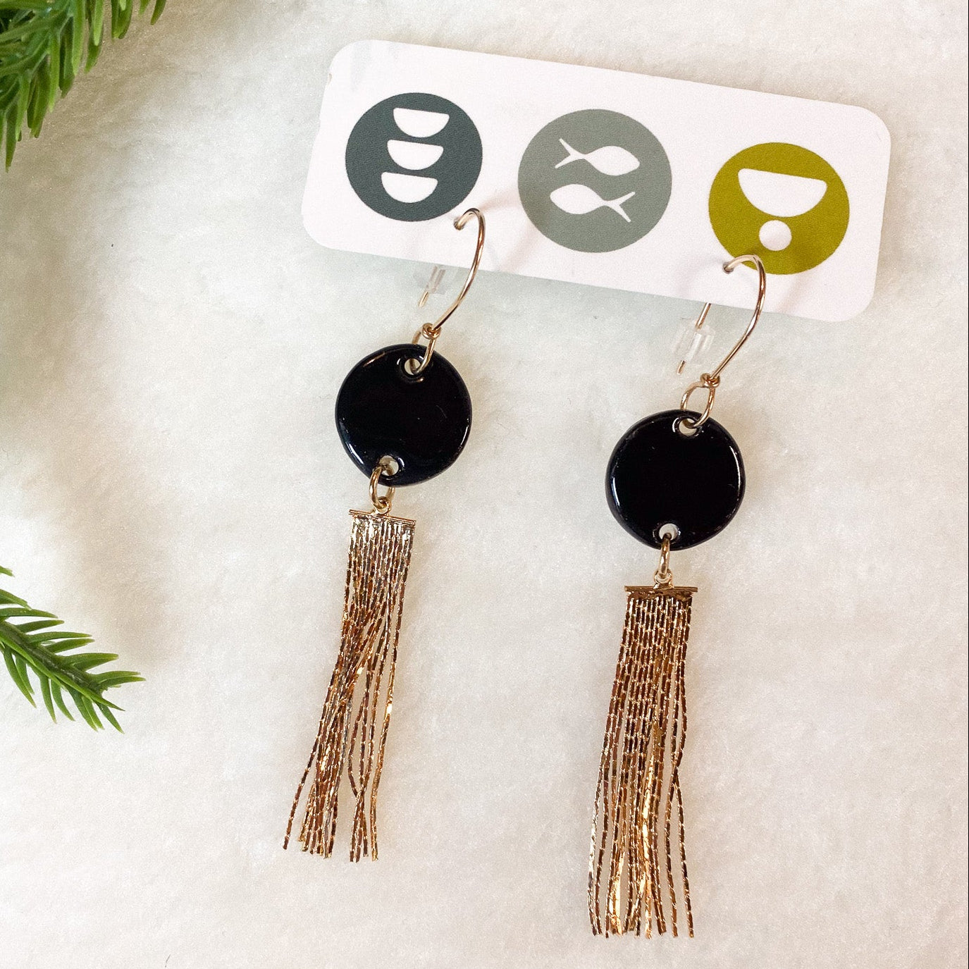 Earrings by Little Fish Workshop