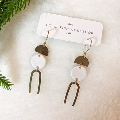 Earrings by Little Fish Workshop