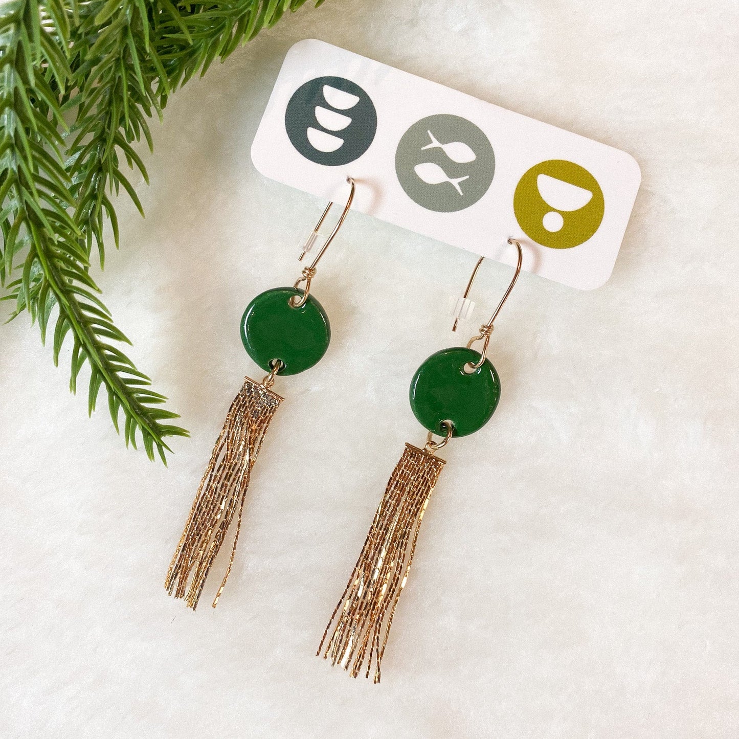 Earrings by Little Fish Workshop
