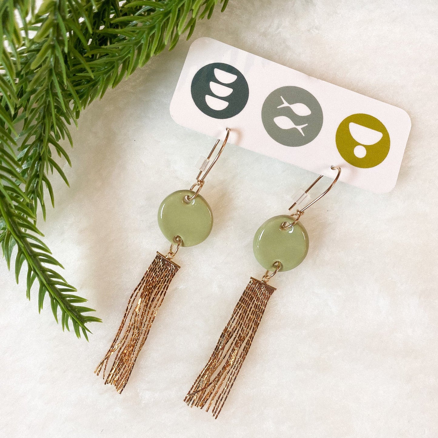 Earrings by Little Fish Workshop