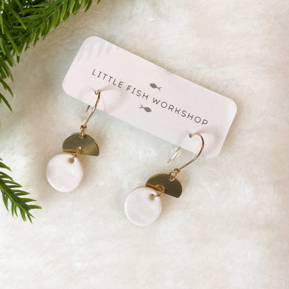 Earrings by Little Fish Workshop