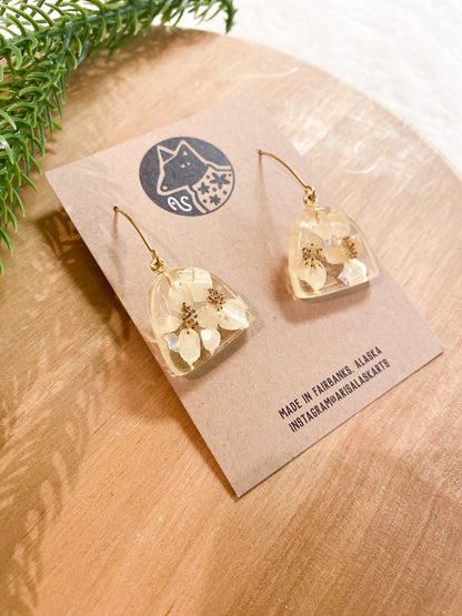 Dogwood Earrings #107 by Arisa Sasaki