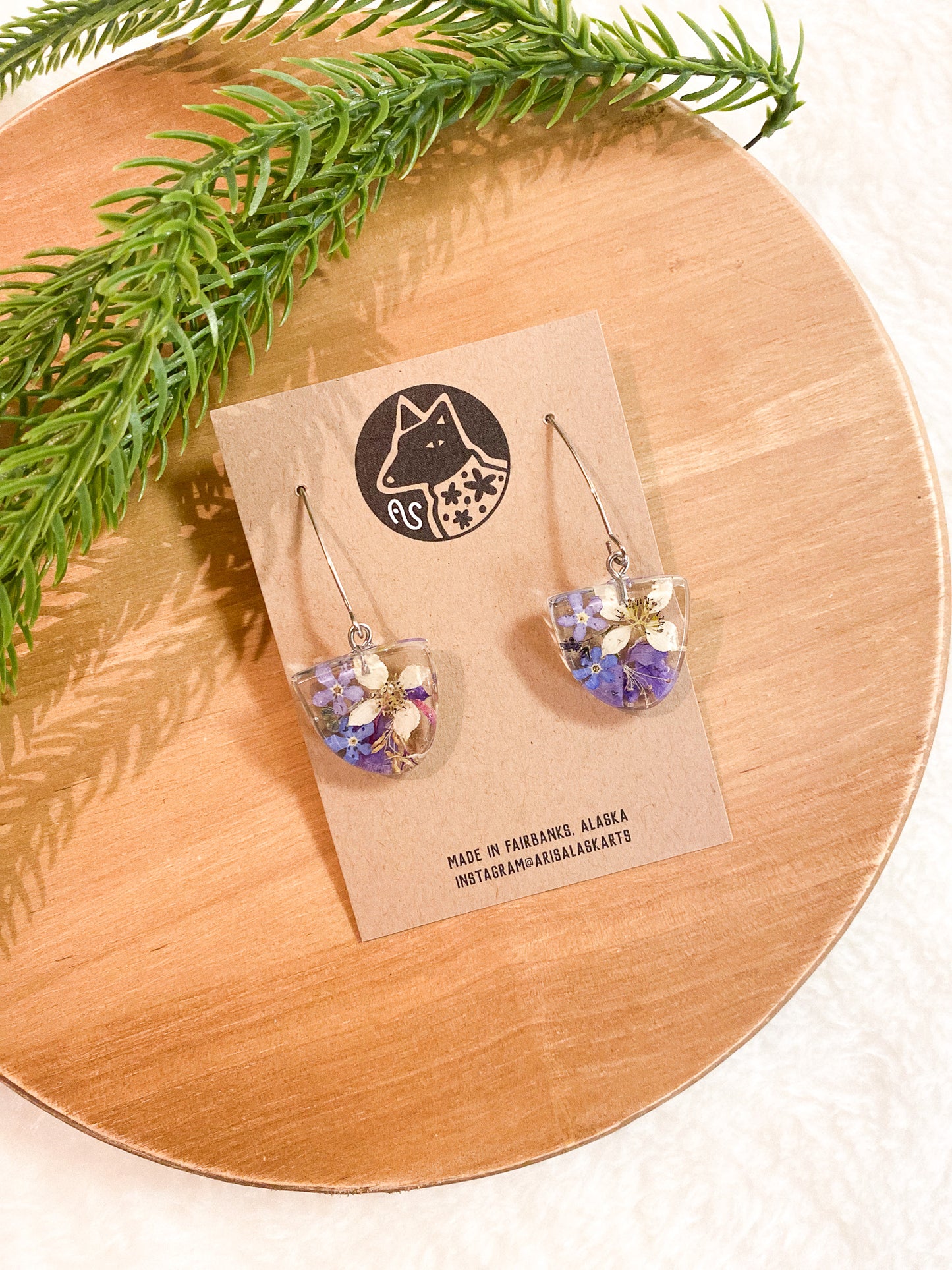 Wildflower Earrings #110 by Arisa Sasaki