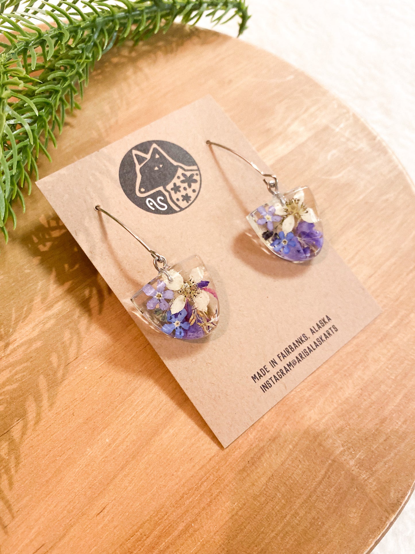 Wildflower Earrings #110 by Arisa Sasaki