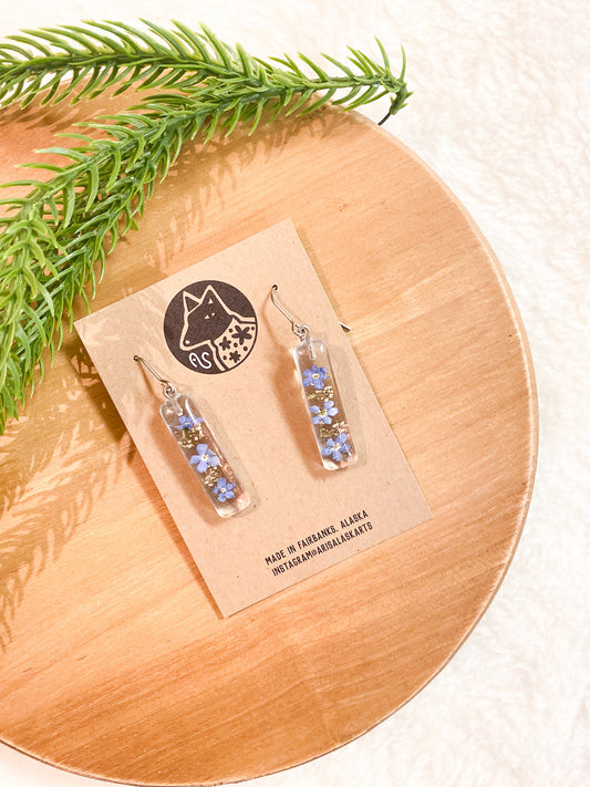 Forget-Me-Not Earrings #111 by Arisa Sasaki