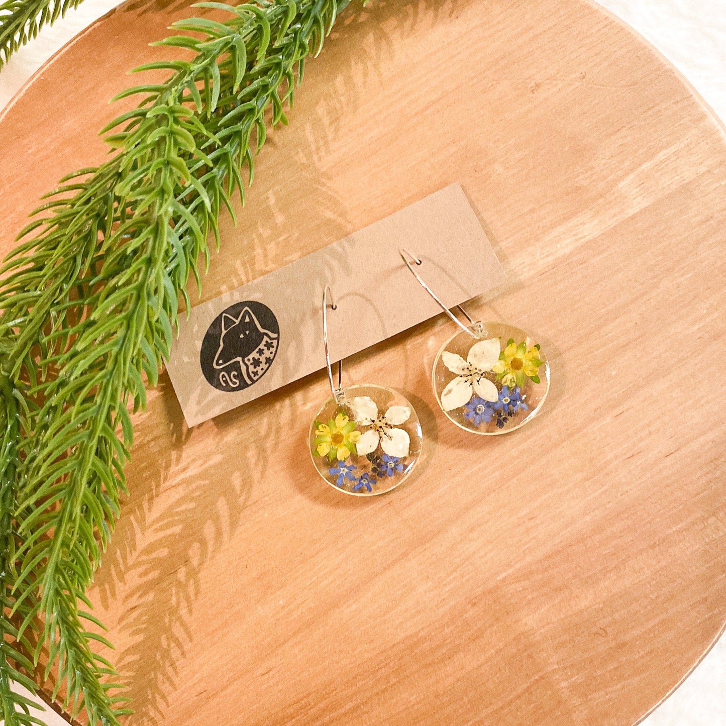 Dogwood Earrings #117 by Arisa Sasaki