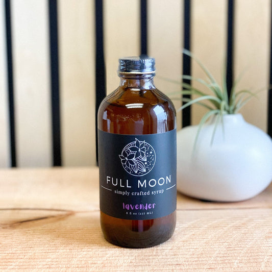 Lavender Simple Syrup by Full Moon