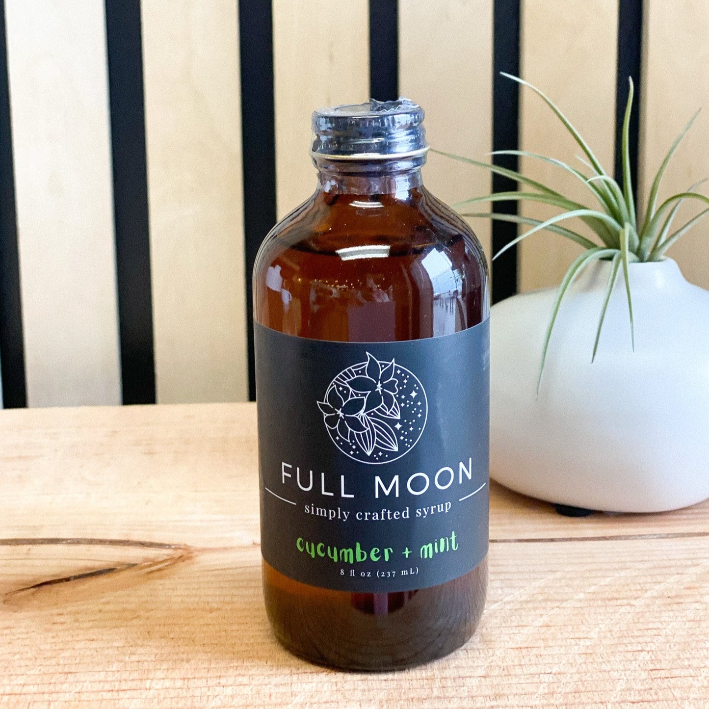 Cucumber & Mint Simple Syrup by Full Moon