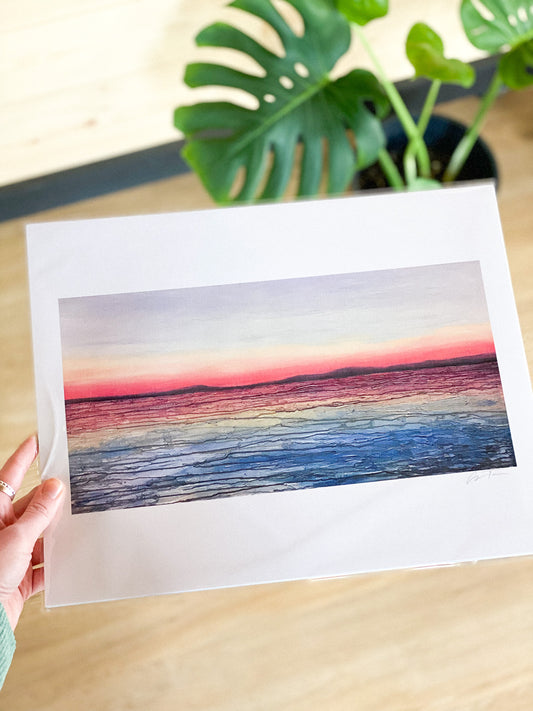 Harding Sunset 8x10 Print by Anya Toelle