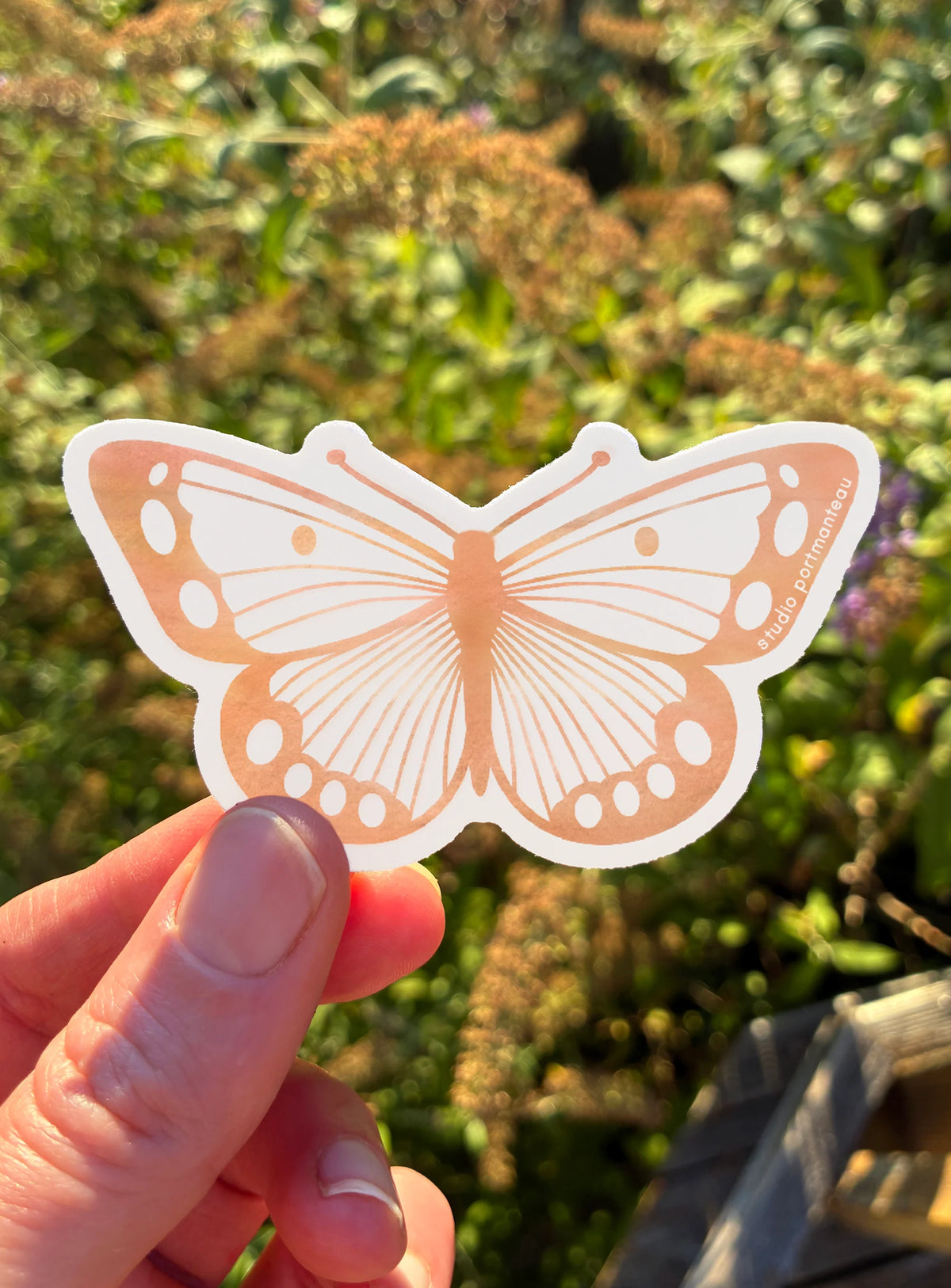 Butterfly Sticker by Studio Portmanteau