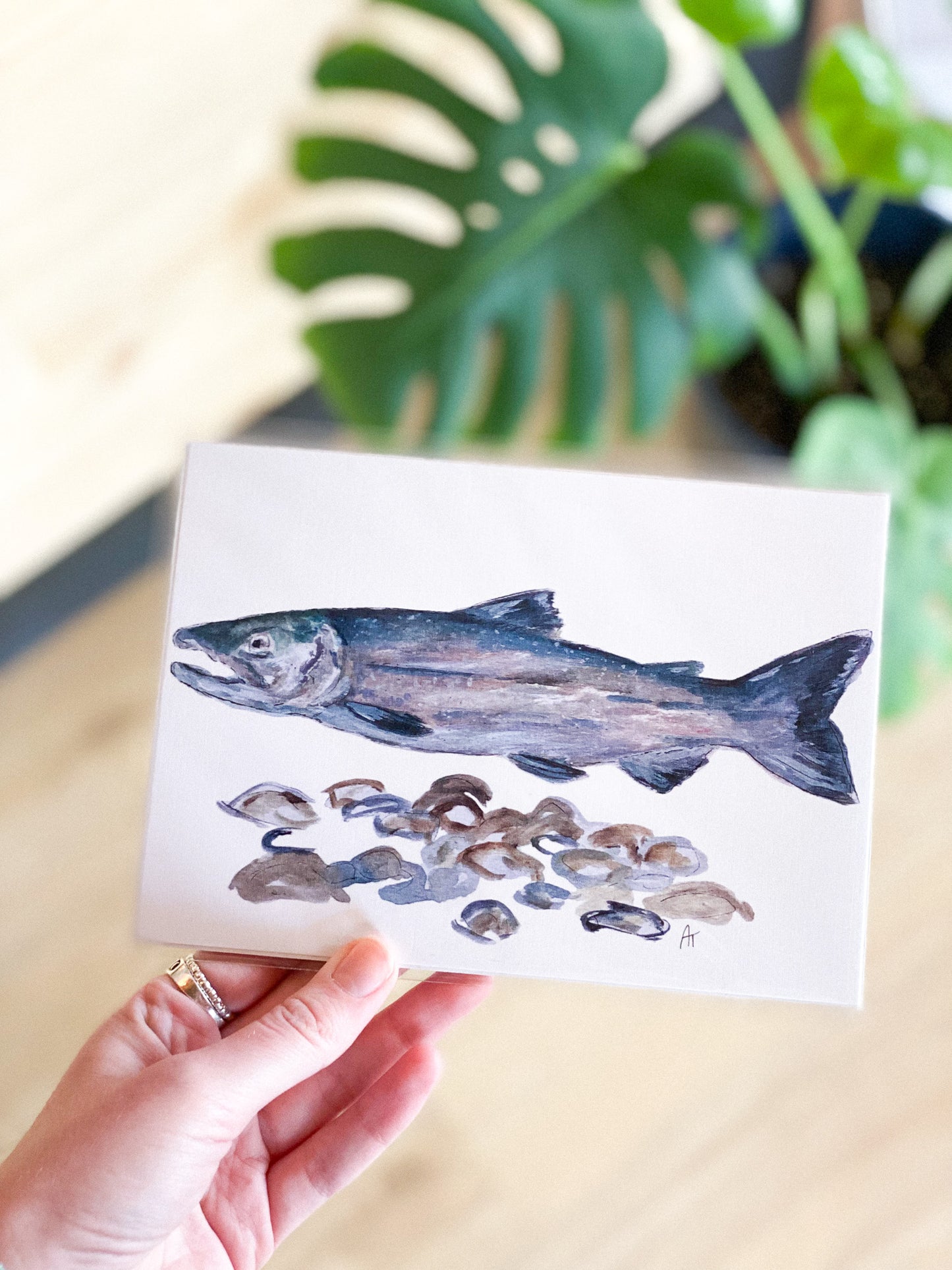 Fish 5x7 Print by Anya Toelle