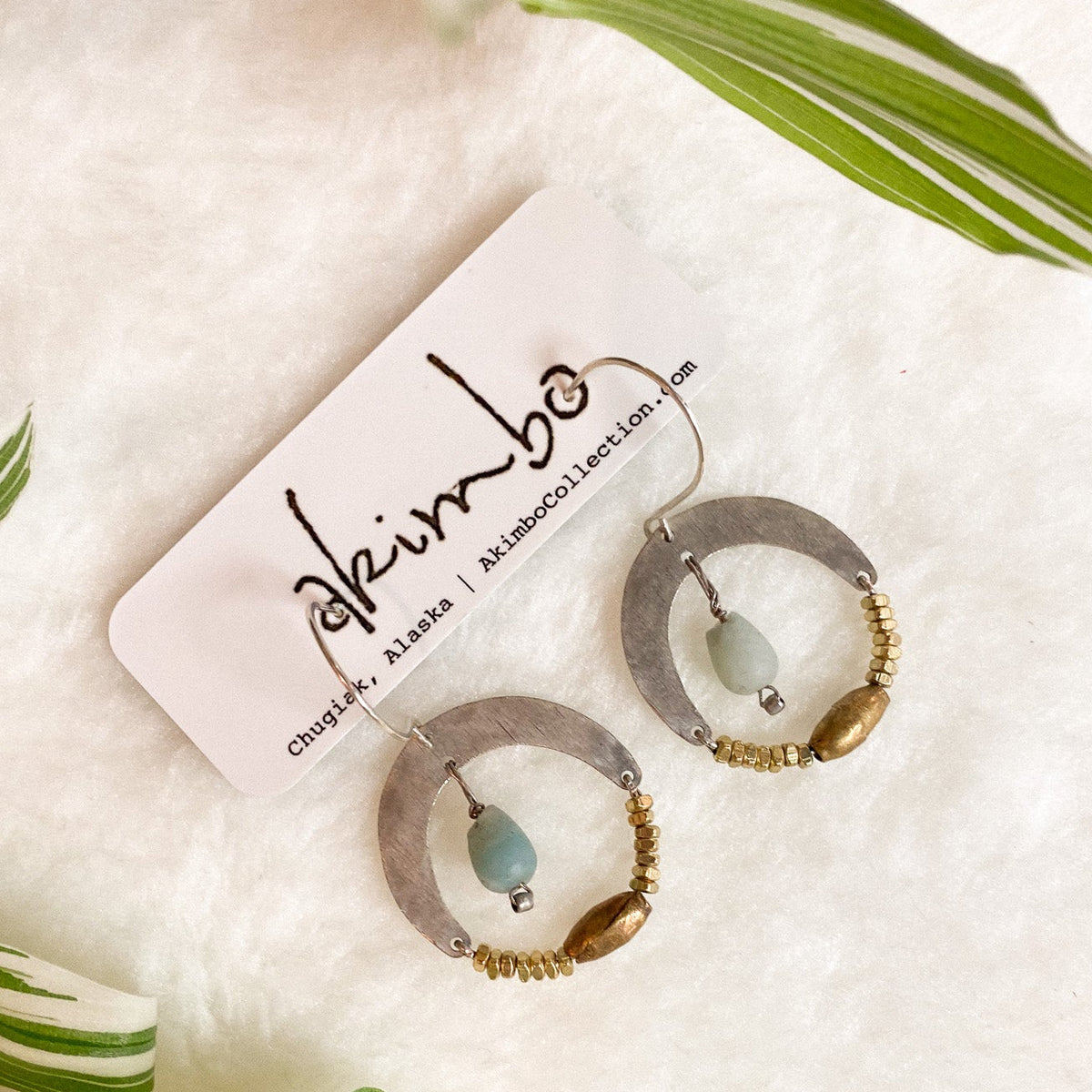Full Circle Earrings by Akimbo Collection