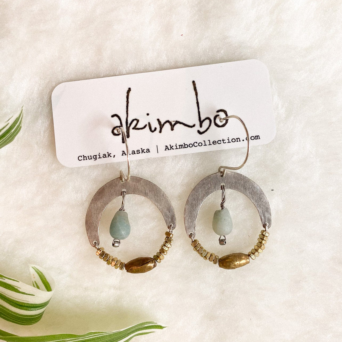 Full Circle Earrings by Akimbo Collection