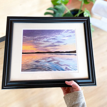 Dip Your Toes in 8x10 Framed Print by Anya Toelle