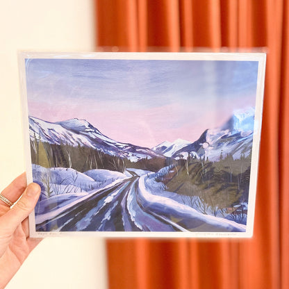 Eagle River Road 8x10 Print by AnnMarie Henderson