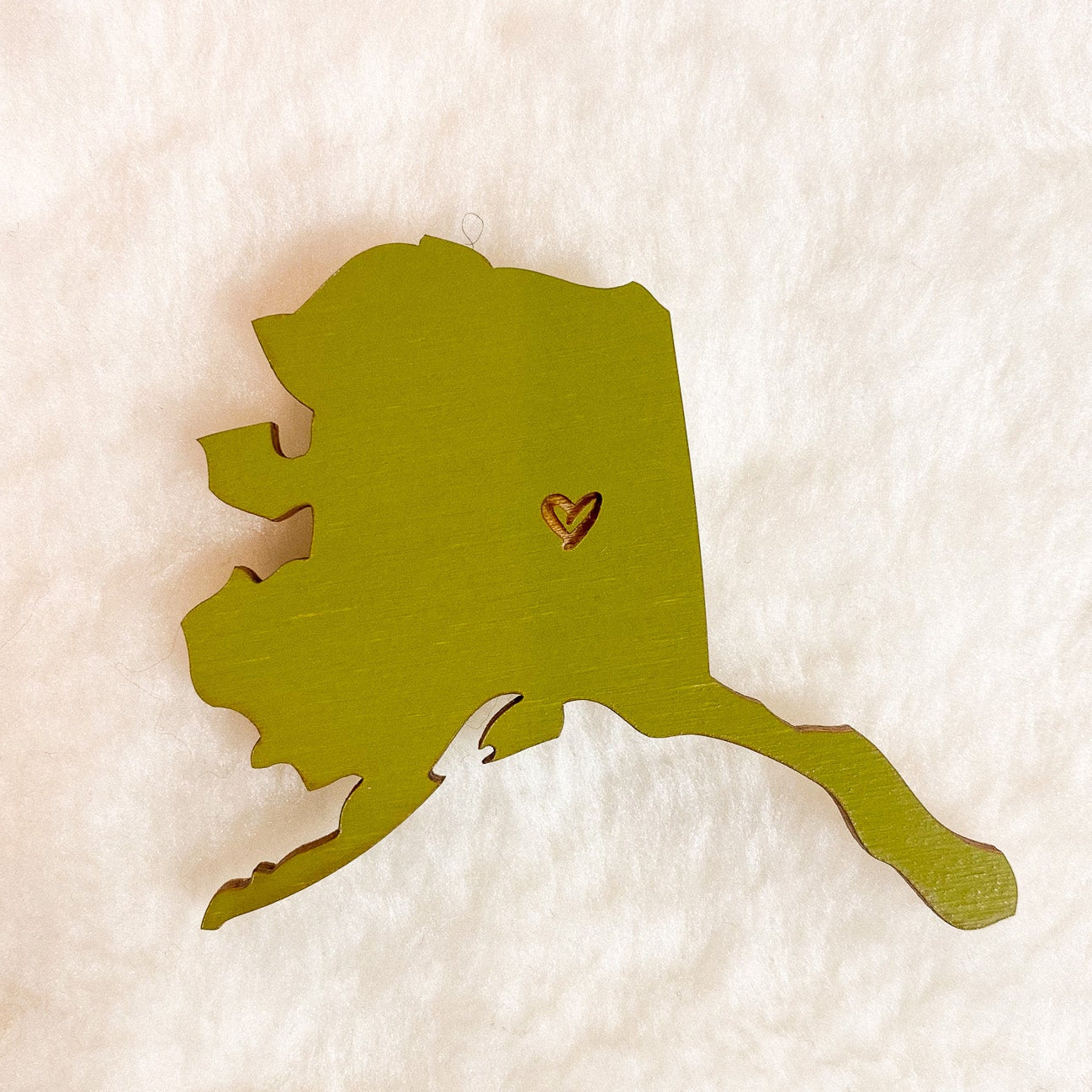 Fairbanks, Alaska Heart Magnet