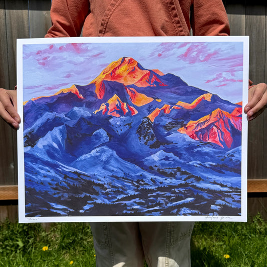Ascent 16x20 Print by AnnMarie Young Art