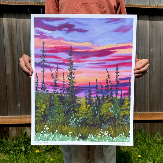 Midnight Light 16x20 Print by AnnMarie Young Art