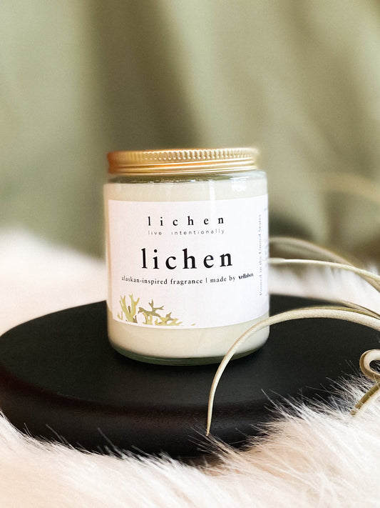 Signature Lichen Soy Wax Candle by Lichen x Vellabox