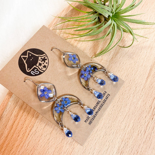 Celestial Beaded Earrings #45 by Arisa Sasaki