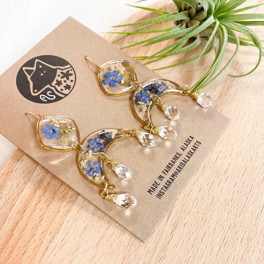 Celestial Beaded Earrings #46 by Arisa Sasaki