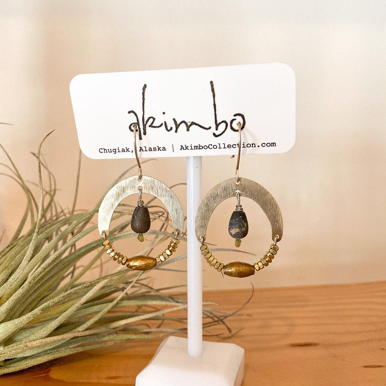 Full Circle Earrings by Akimbo Collection