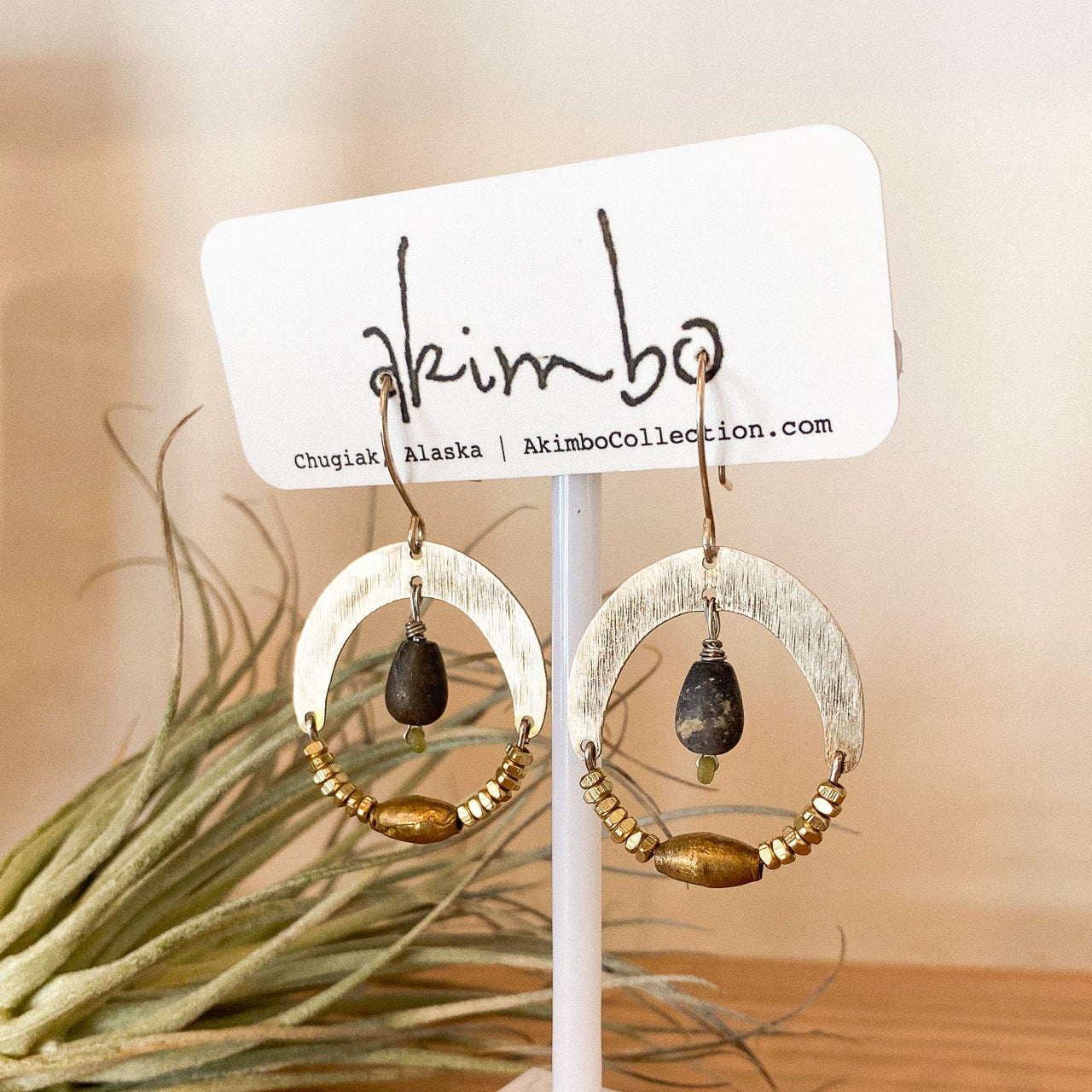 Full Circle Earrings by Akimbo Collection