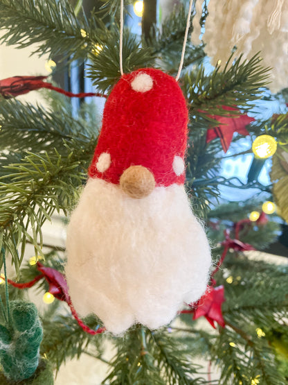 Gnome Ornament by Little Fish Workshop