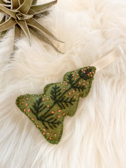 Felt Ornament by Brittany Montour