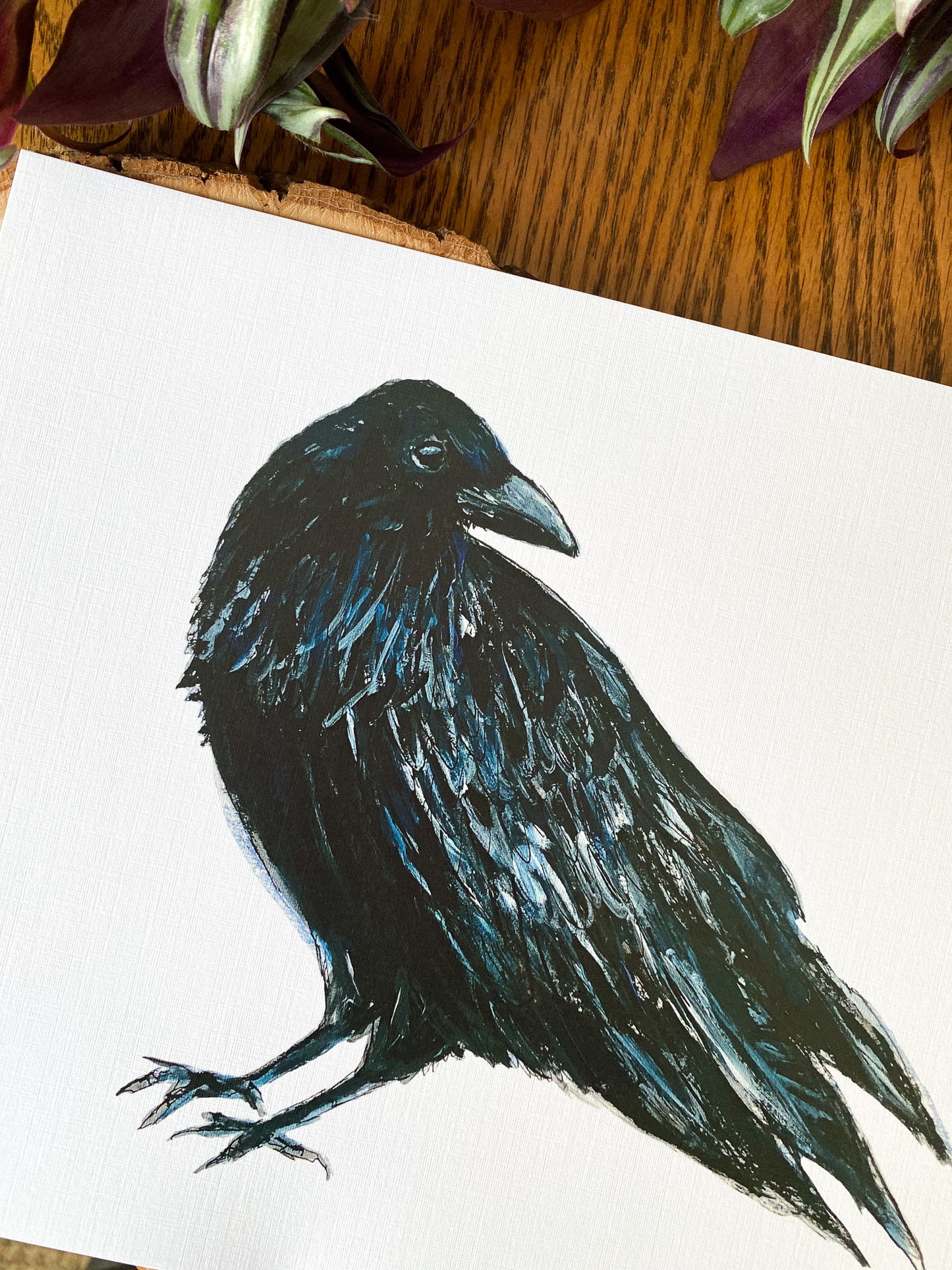 Raven 8x10 Print by Anya Toelle