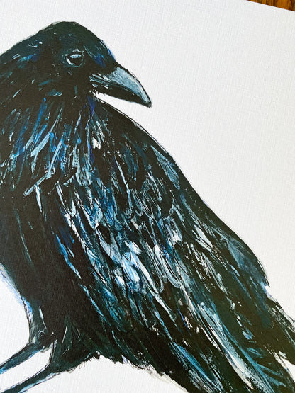 Raven 8x10 Print by Anya Toelle