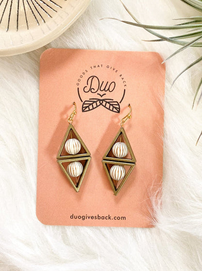 Ascent Earrings by DUO Goods