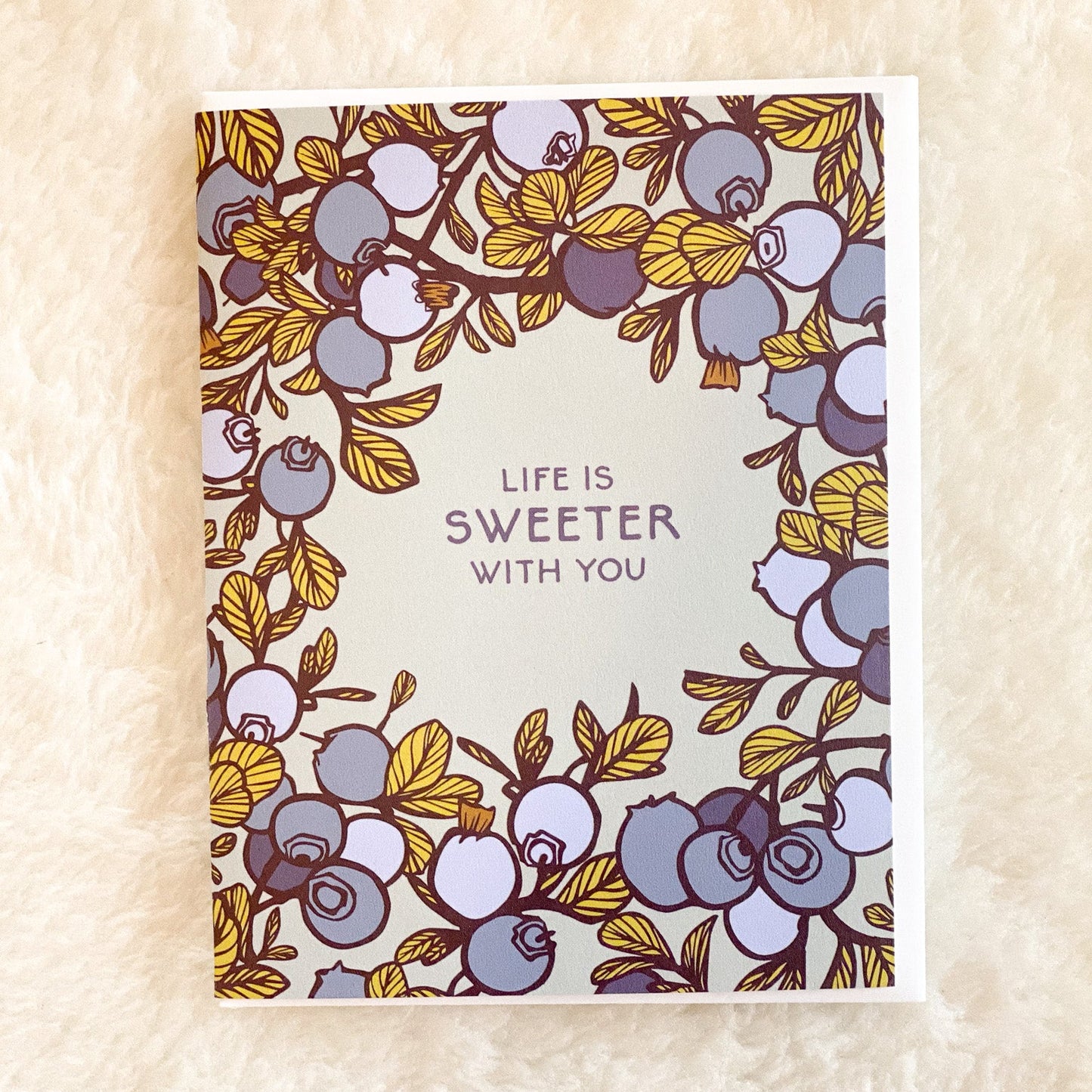 Life is Sweeter Card by Brianna Reagan Art