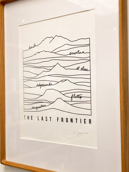 Fault Lines Framed 16x20 Print by Printworthy