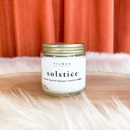 Solstice Soy Wax Candle by Lichen x Vellabox
