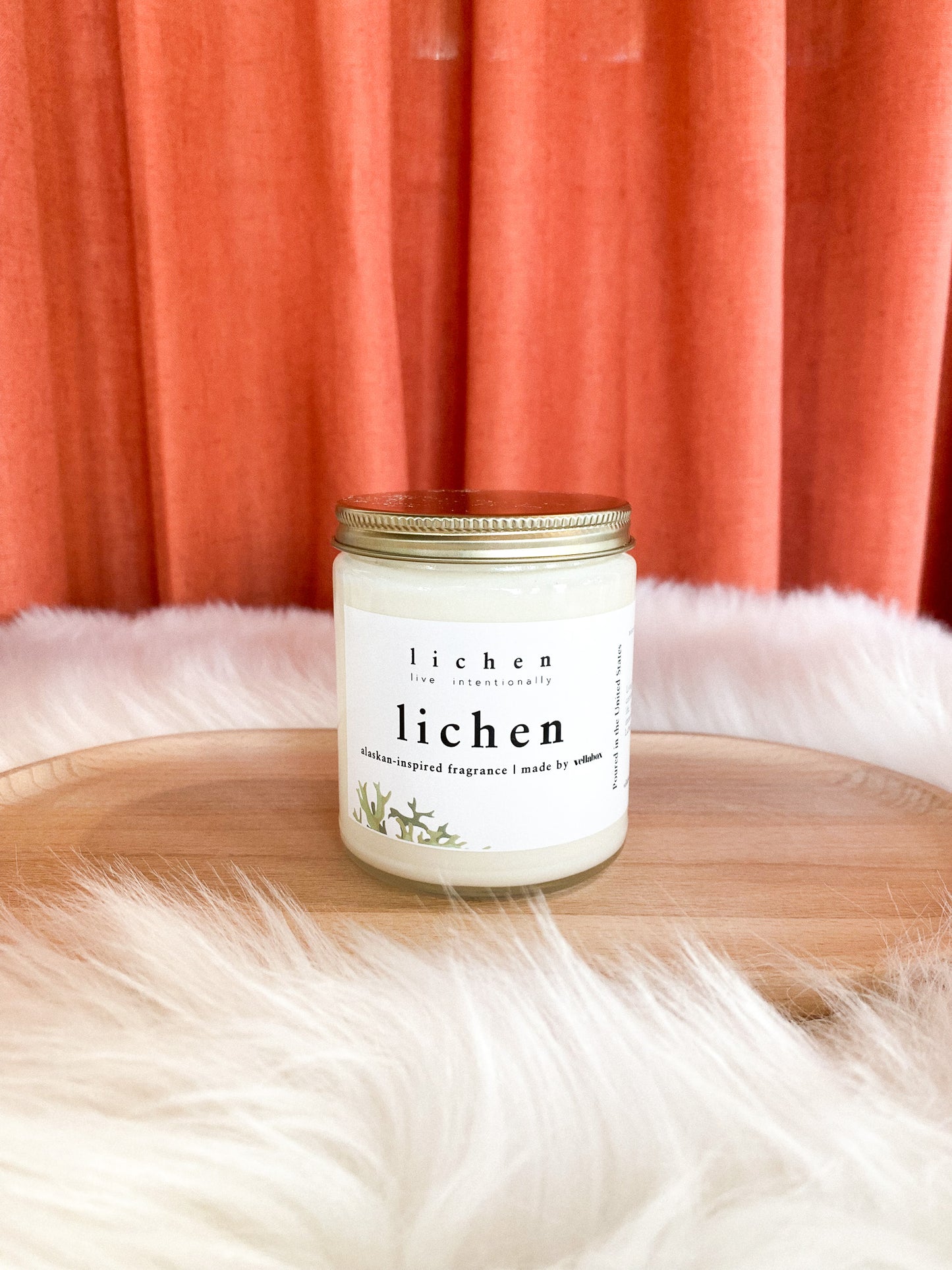 Signature Lichen Soy Wax Candle by Lichen x Vellabox