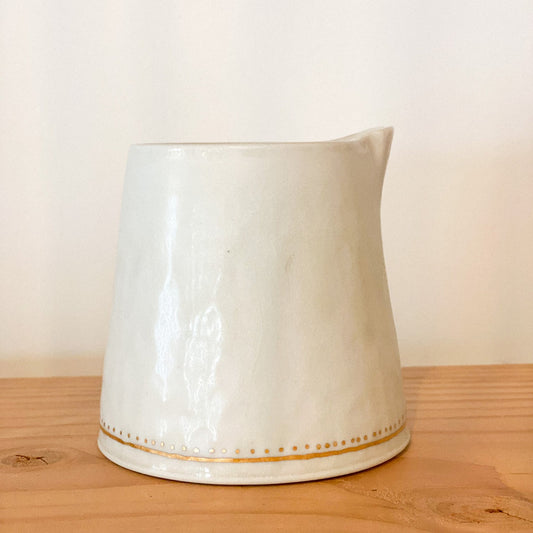 Porcelain Creamer Cup by K.Olson