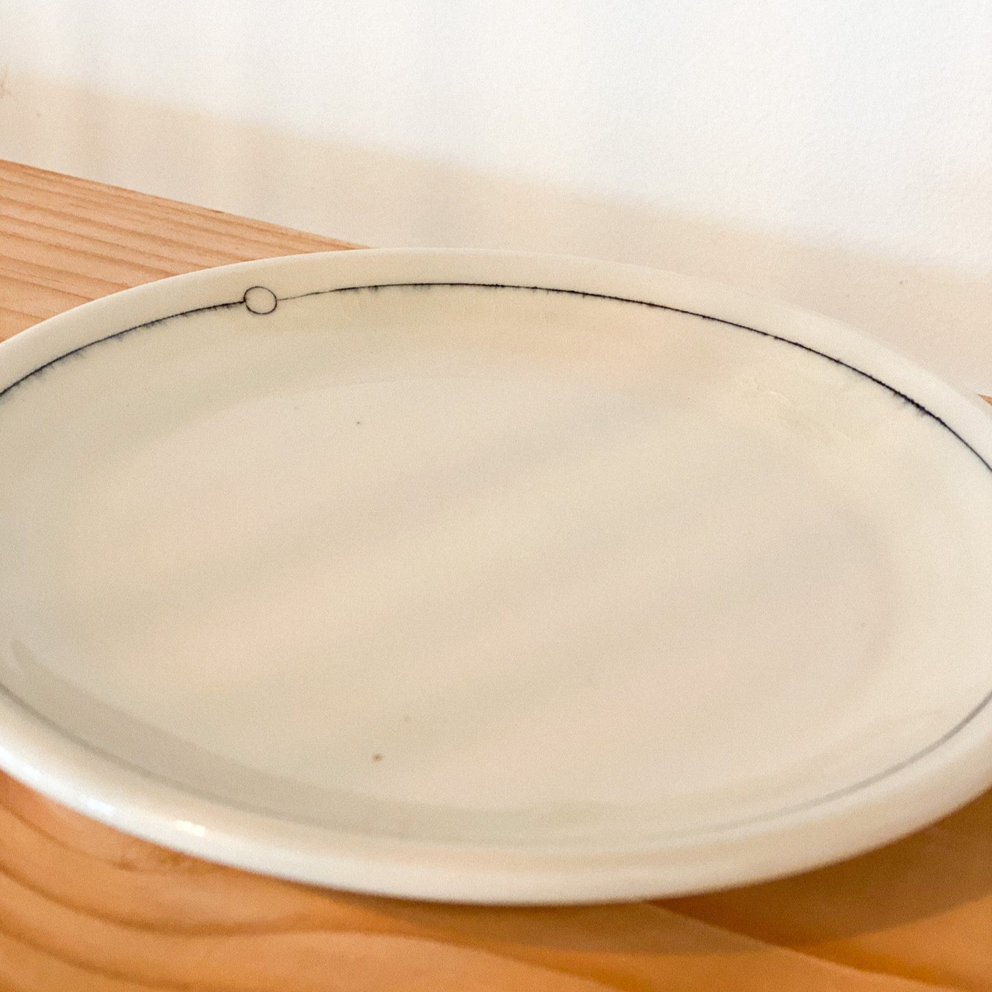 Liminal Porcelain Snack Plate by K.Olson