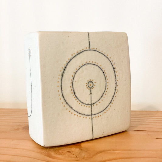 Liminal Wall Vase | Square by K.Olson Ceramics