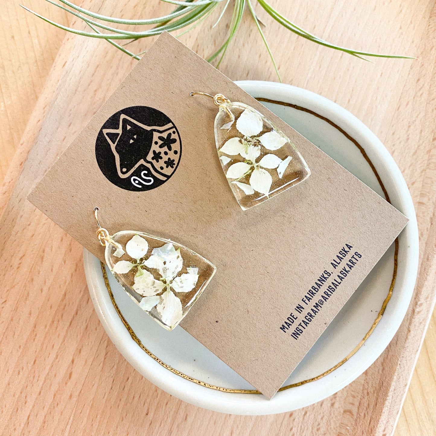 Floral Earrings by Arisa Sasaki #99
