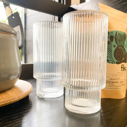 Ribbed Glass by Grace and Joy Company